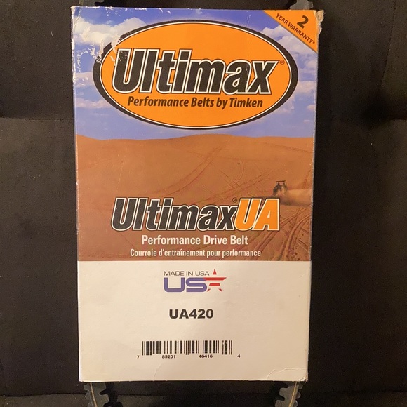 Ultimax by Timken Performance Drive Belt UltimaxUA Model UA420 New - Picture 2 of 7